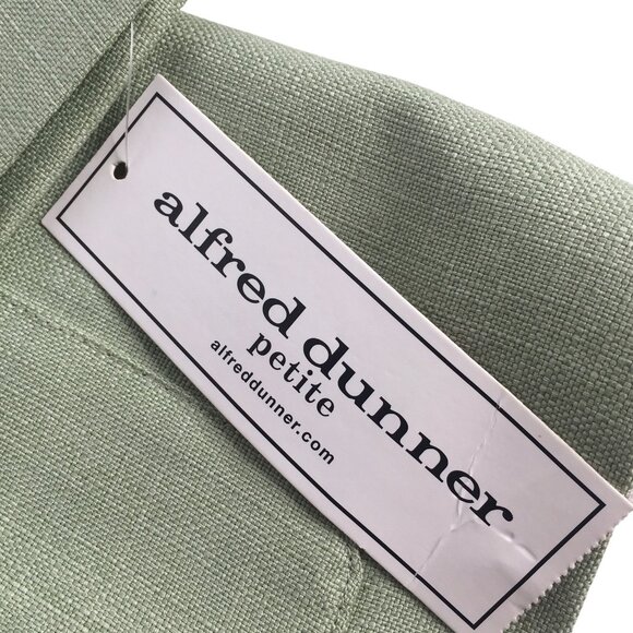 Alfred Dunner Jacket Womens 10P Petite Southampton Floral Trim Blazer Blouse - Picture 10 of 14